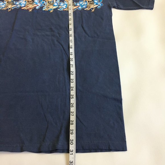 Authentic Pigment Tiki Man Hawaii Graphic T Shirt Size M Womens Ring Spun Cotton - Picture 6 of 10